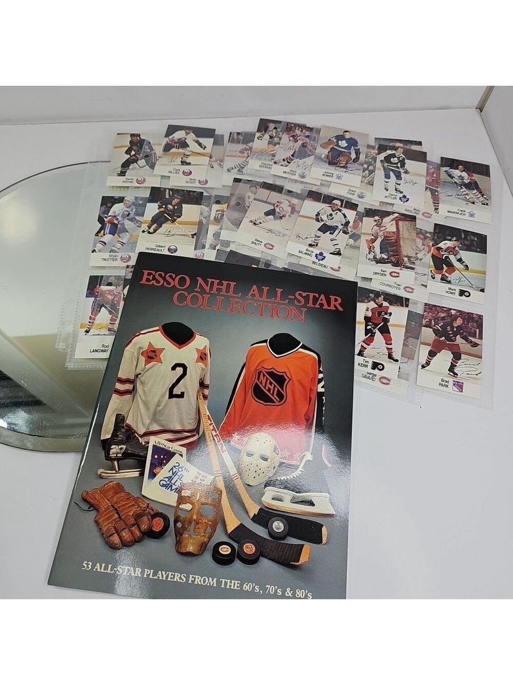 1988-1989 Esso NHL All Star Collection - Album and Lots Of Cards